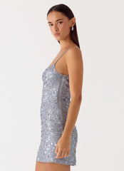Danali Mini Dress - Silver
