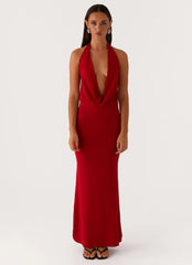 Dedicated Maxi Dress - Red