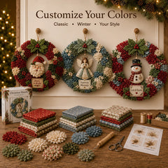 🎄❤️ 3D Fabric Poke DIY Kit With Tutorial & Guide Included