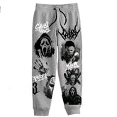 Unisex Ghost Face "Scream" Graphic Streetwear Joggers