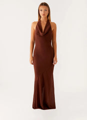 Sullivan Maxi Dress - Chocolate