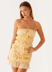 Kylan Mini Dress - Apricot