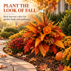 🍂 Lifelike Fall Harvest Floral Arrangement