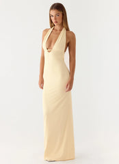 Javana Maxi Dress - Yellow