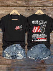 Women's America's 250th Anniversary Print Casual T-shirt