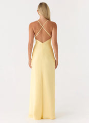 Sundowner Maxi Dress - Yellow