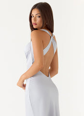 Zandie Maxi Dress - Misty Blue