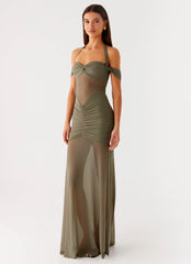 Ivy Lane Maxi Dress - Olive
