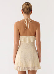Every Second Mini Dress - Ivory