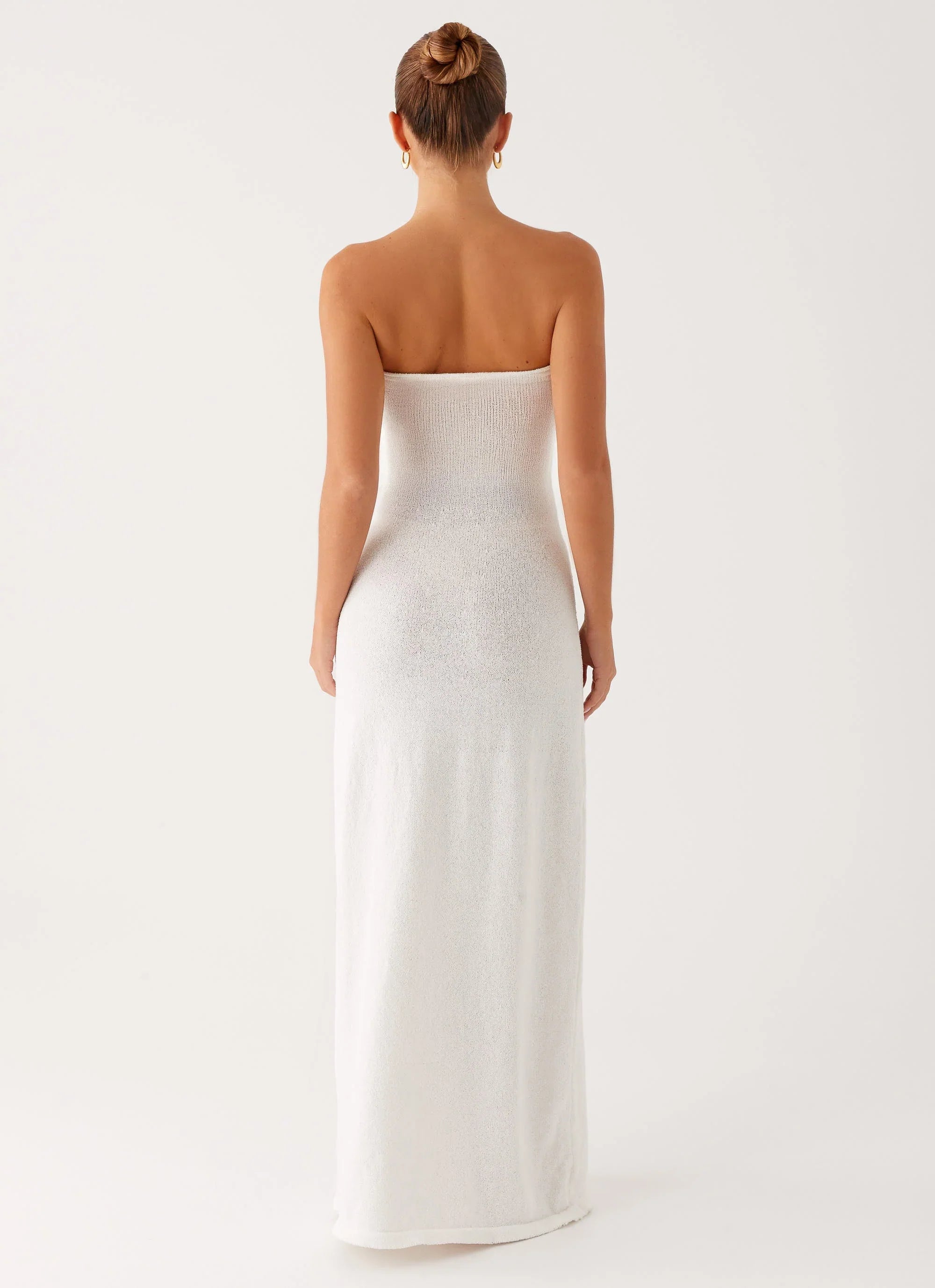 Arli Strapless Maxi Dress - Ivory