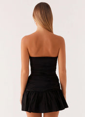 Carmel Mini Dress - Black