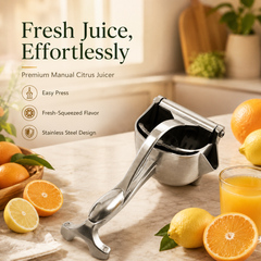 💥 Last Day 49% OFF – 🔥Stainless Steel Manual Fruit Juice Press