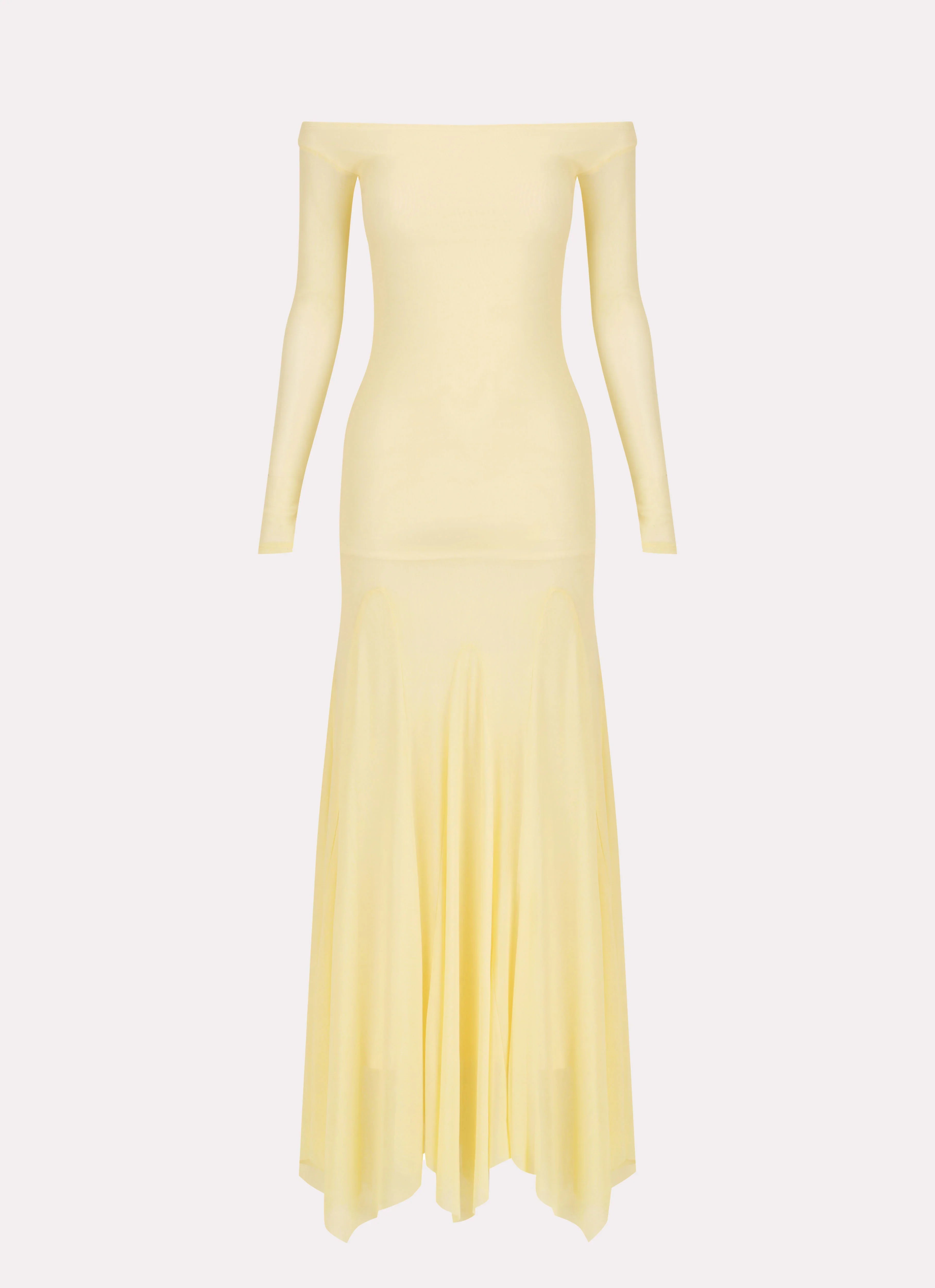 Maribel Maxi Dress - Yellow