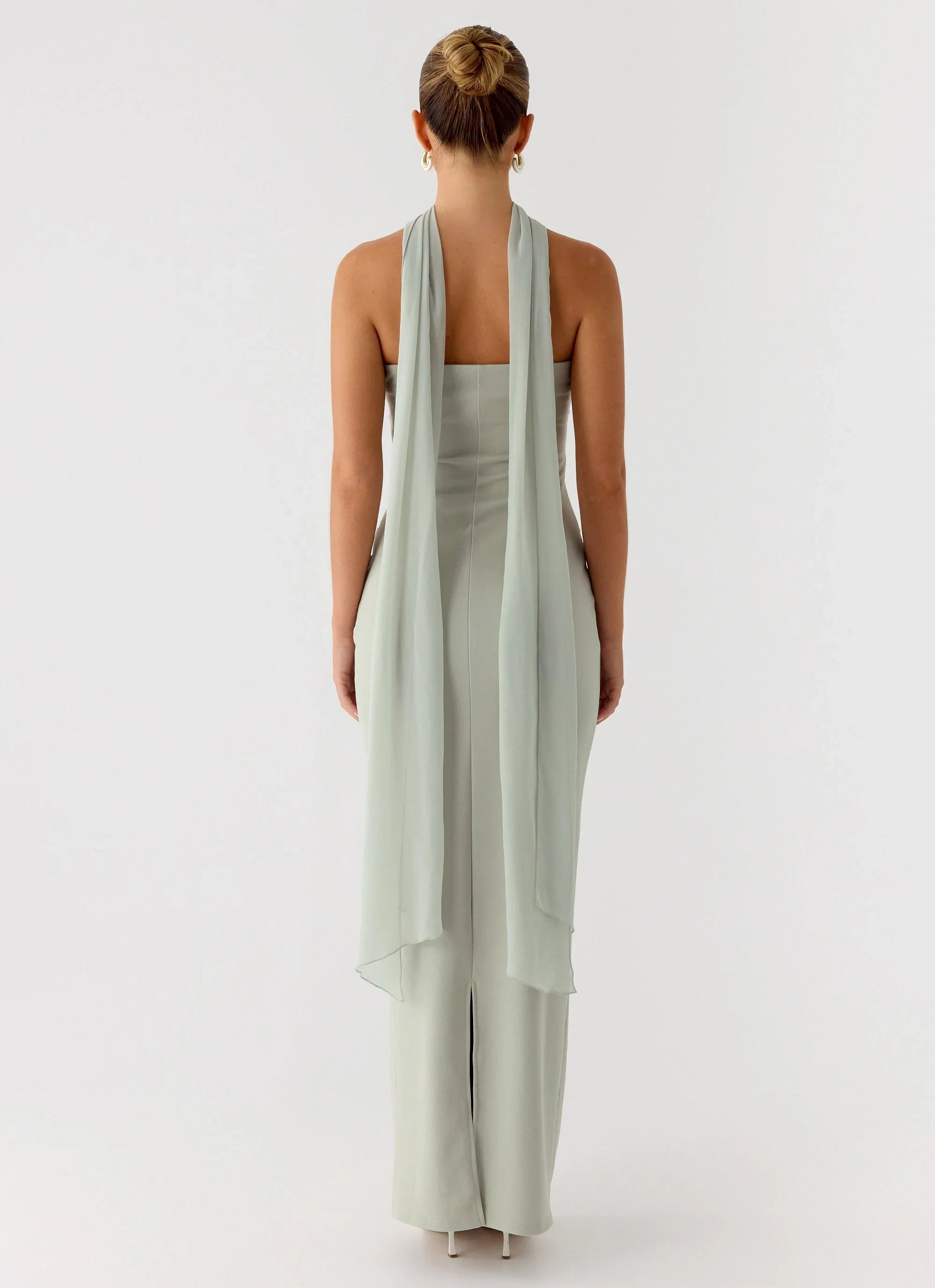 Libra Maxi Dress - Pastel Sage