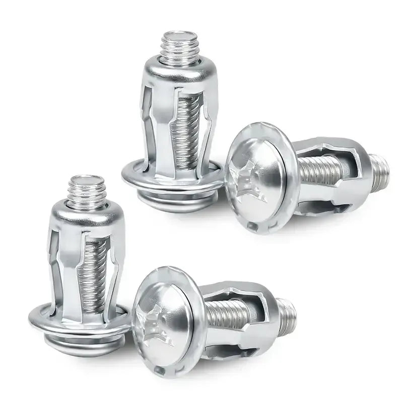 🌹🔩 30PCS/90PCS Button Rivet Locking Nuts Set