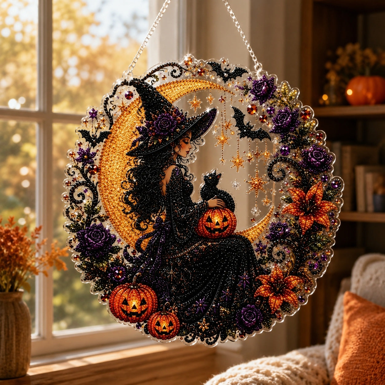 ✨🎃Halloween Pearl Art Hanging Ornament Kit👻