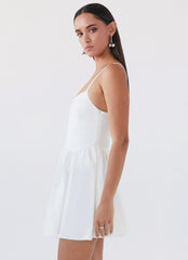 Tesoro Mio Mini Dress - White