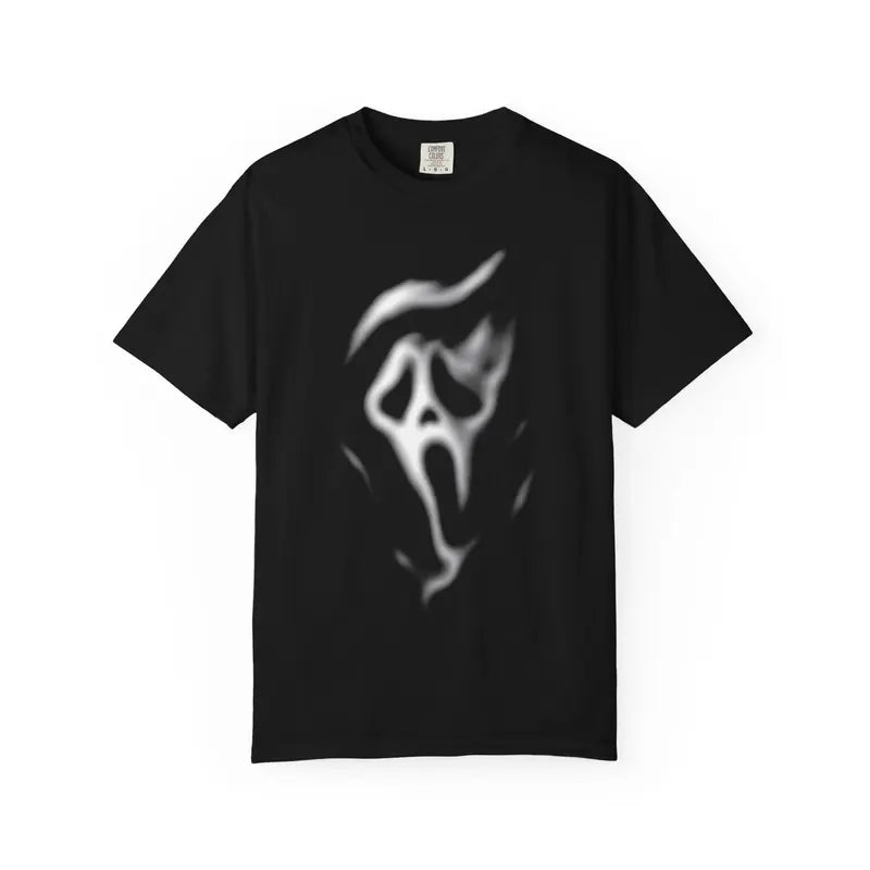 Unisex Halloween Ghostface Smoke Face T-Shirt