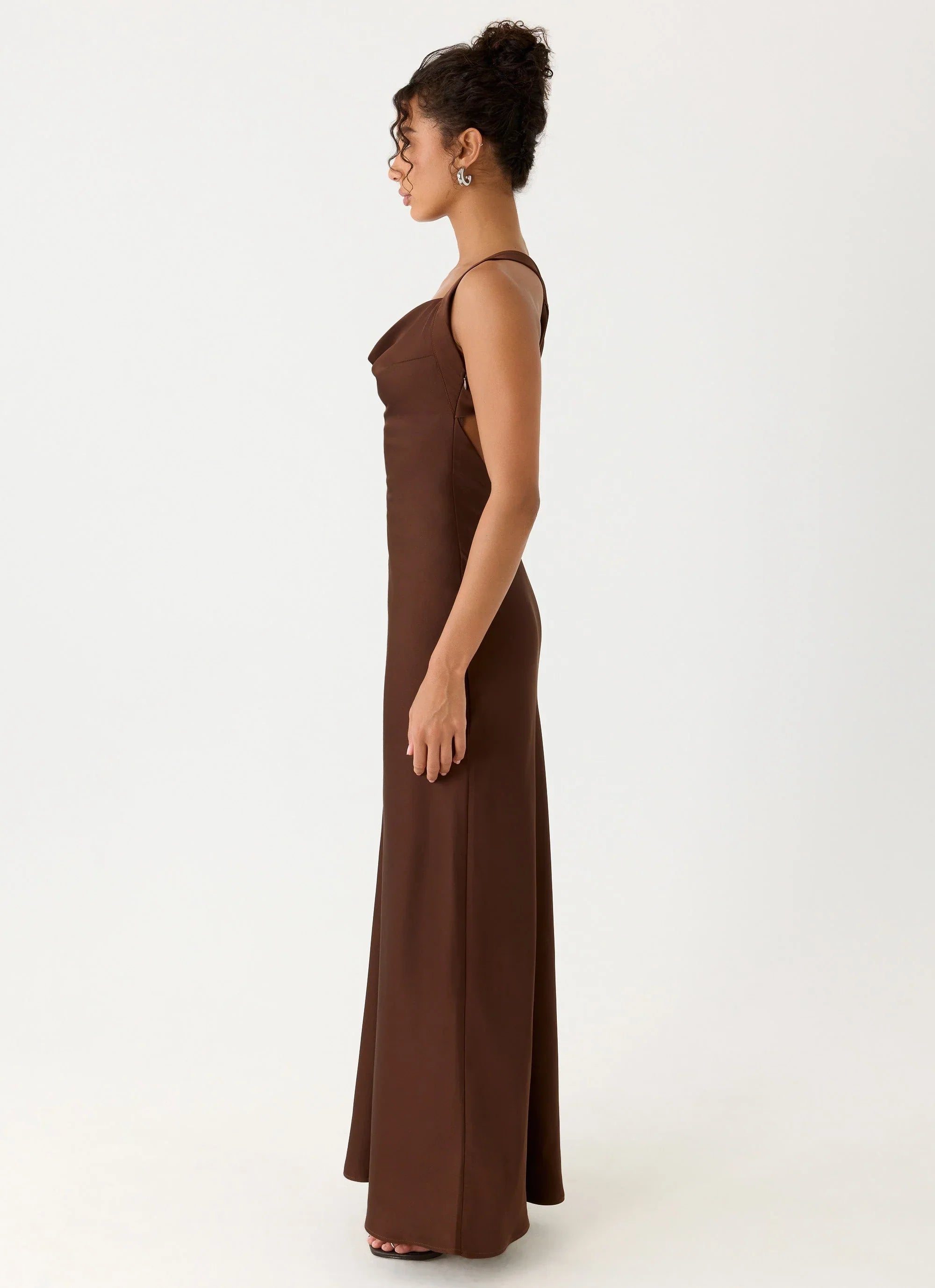 Zandie Maxi Dress - Chocolate Torte