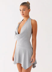 Tavi Mini Dress - Grey