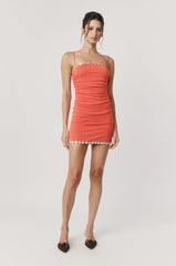 Paige Dress | Coral