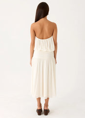 Calanthe Midi Dress - Ivory