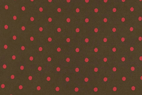 Billie Dress | Brown Polka Dot
