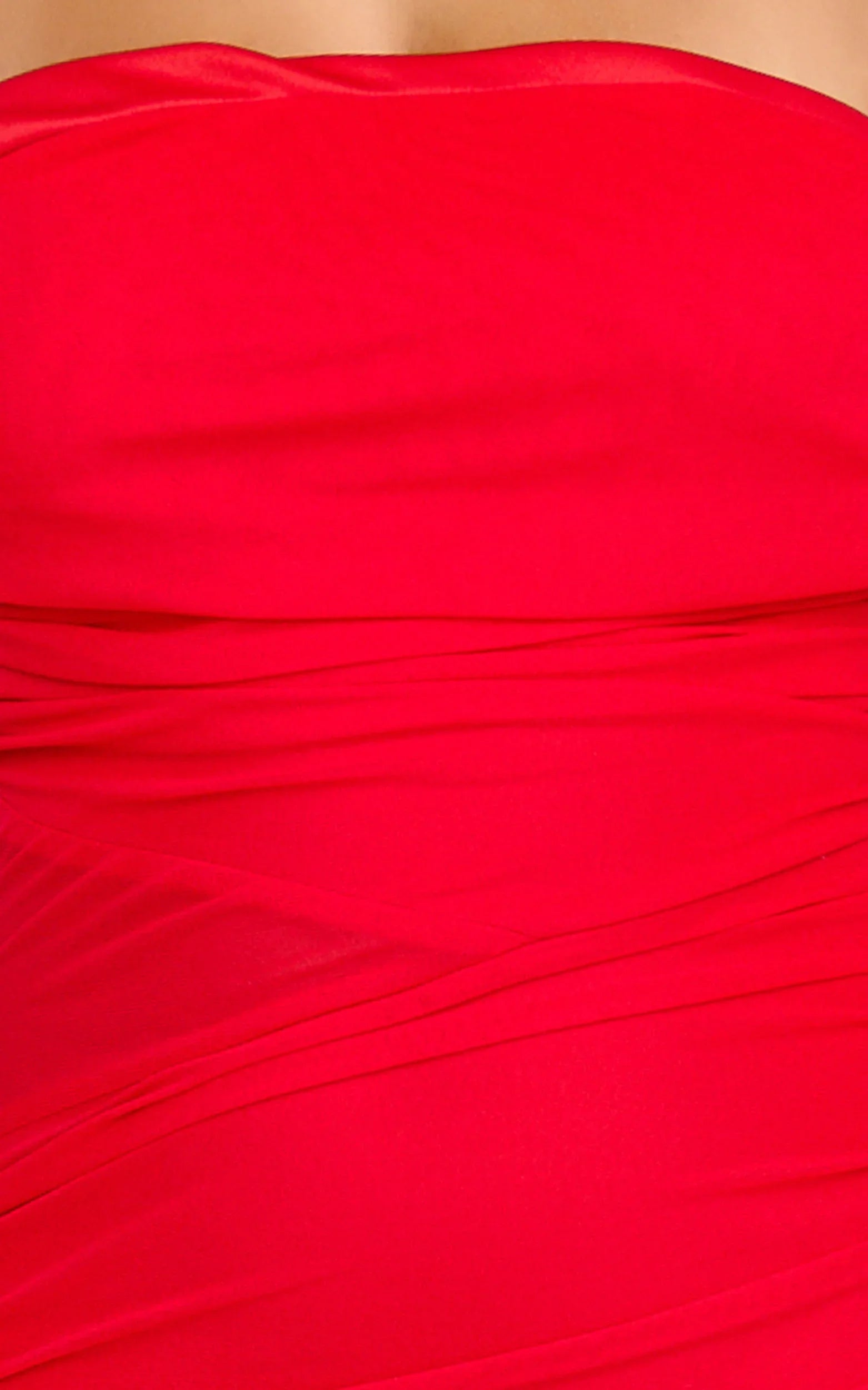 Victoria Maxi Dress - Off Folder Fit and Flare Dress in Red