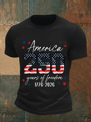 Men's U.S. 250th Anniversary Edition Crew Neck Short-Sleeve T-Shirt