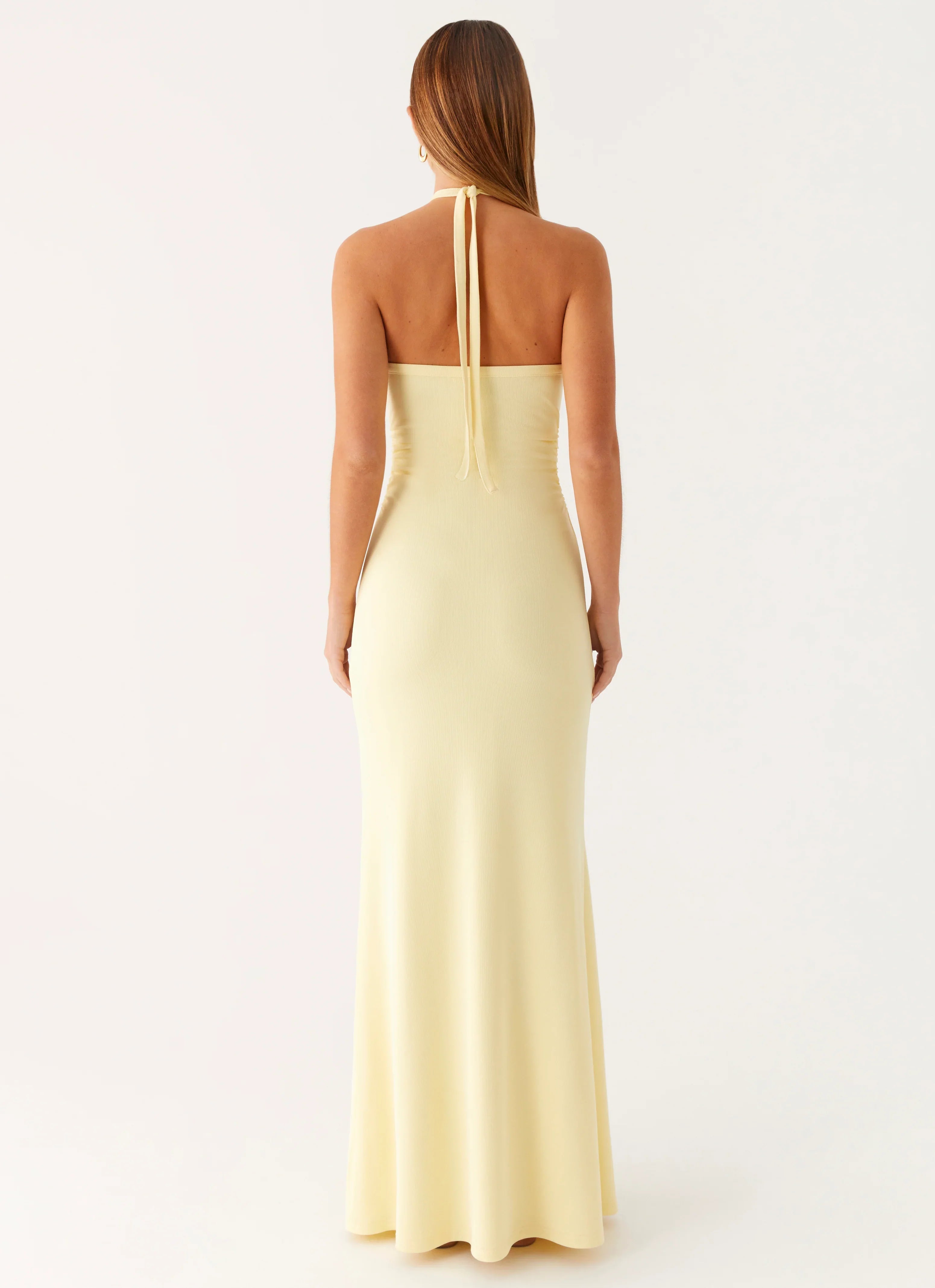 Instant Attraction Maxi Dress - Yellow