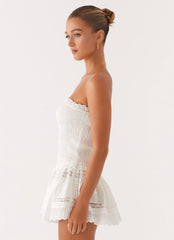 Kimia Mini Dress - White