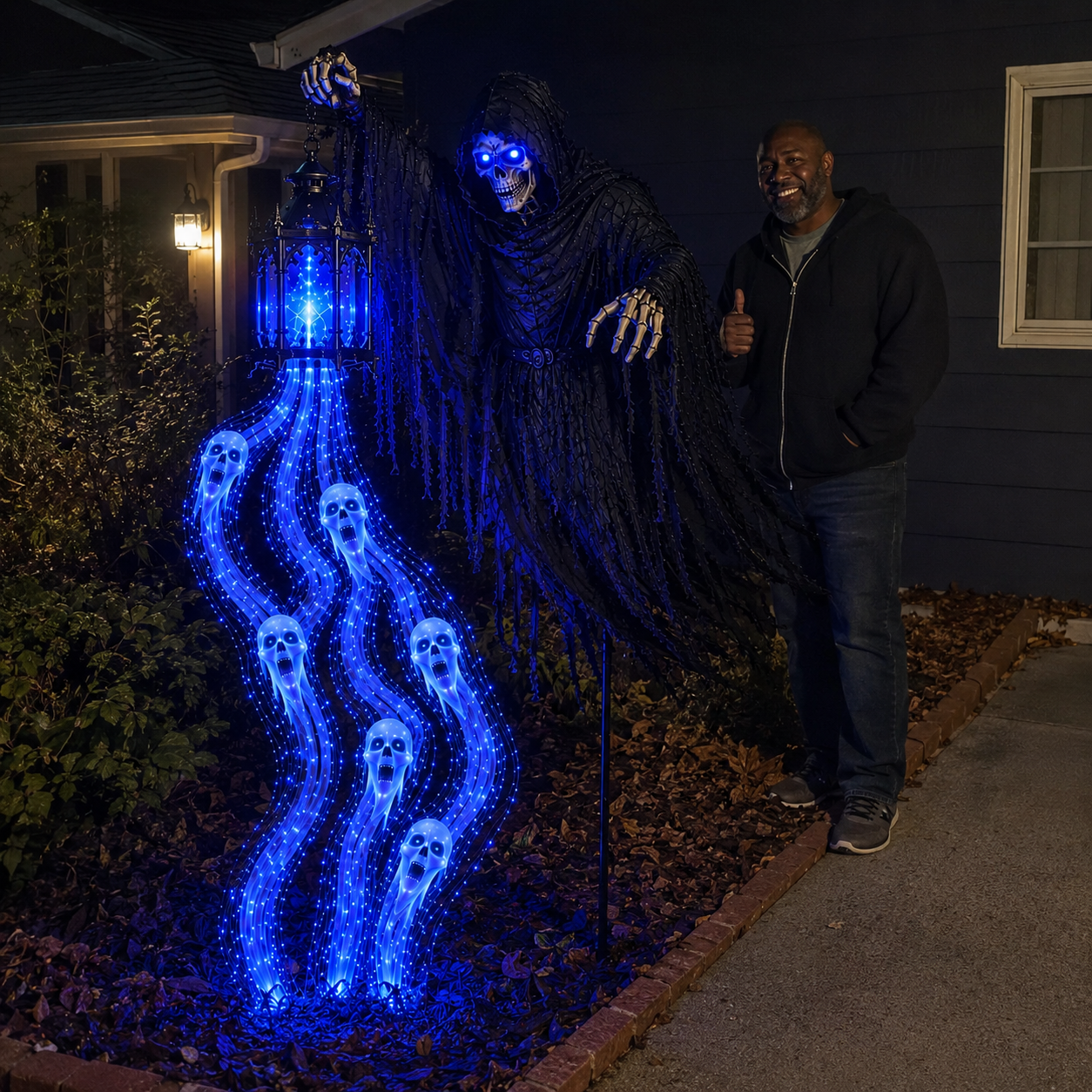 💀Halloween Soul Harvester Animated Garden Light