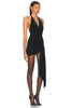 Alexandre Vauthier Macro Crystal Mini Dress