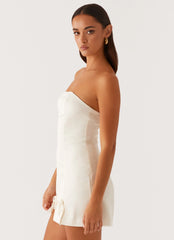 Kessie Mini Dress - Ivory