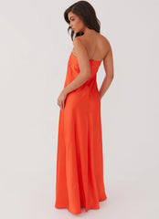 Chantelle Strapless Maxi Dress - Sunset