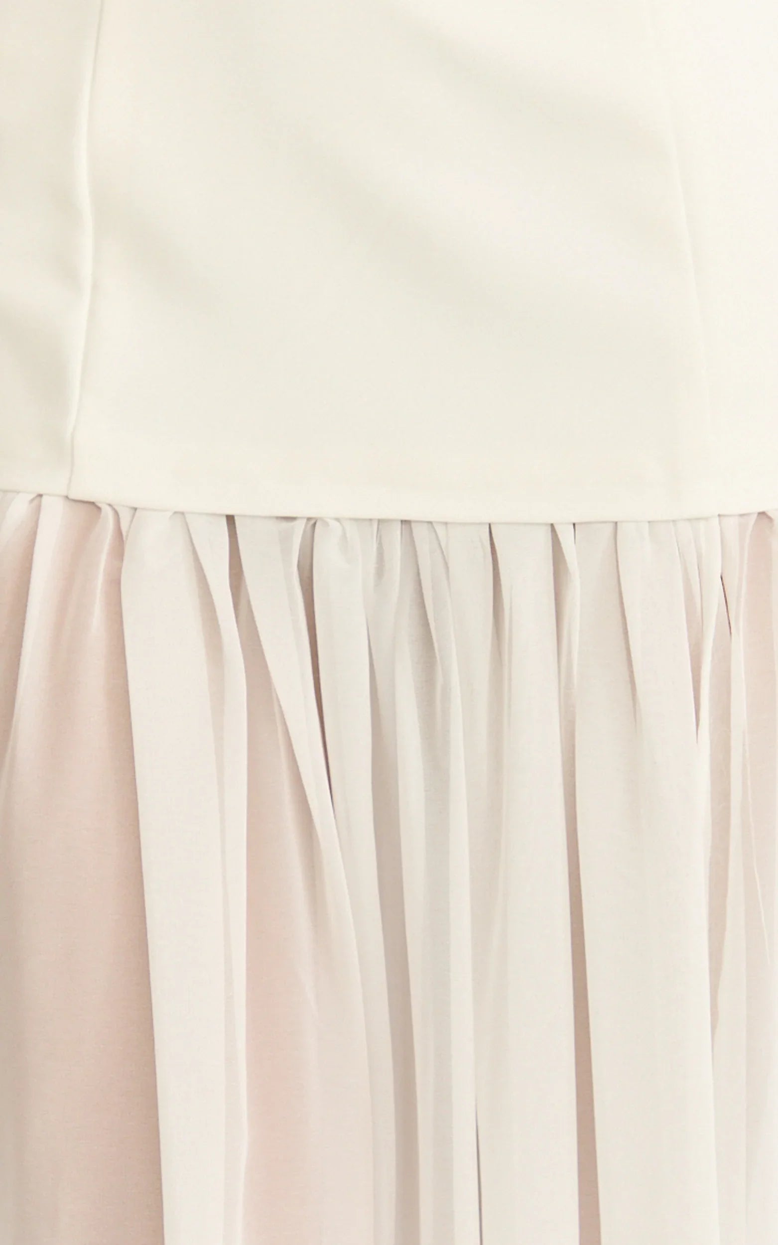 Florence Maxi Dress - Off Shoulder Sheer Skirt Dress in White