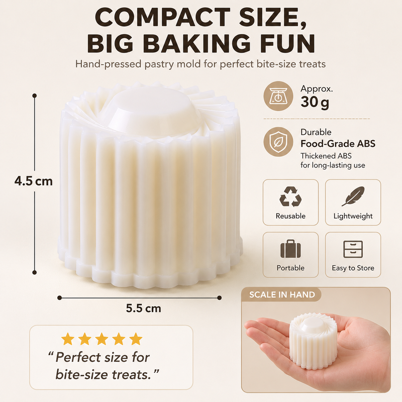⏰Creative Double-Ended Pastry Mold