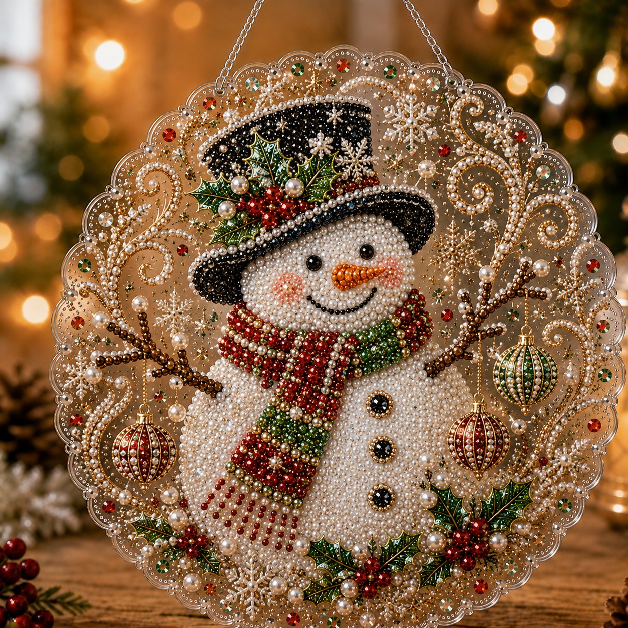 ✨ Christmas Pearl Art Hanging Ornament Kit🎅-- Free Shipping 🚚