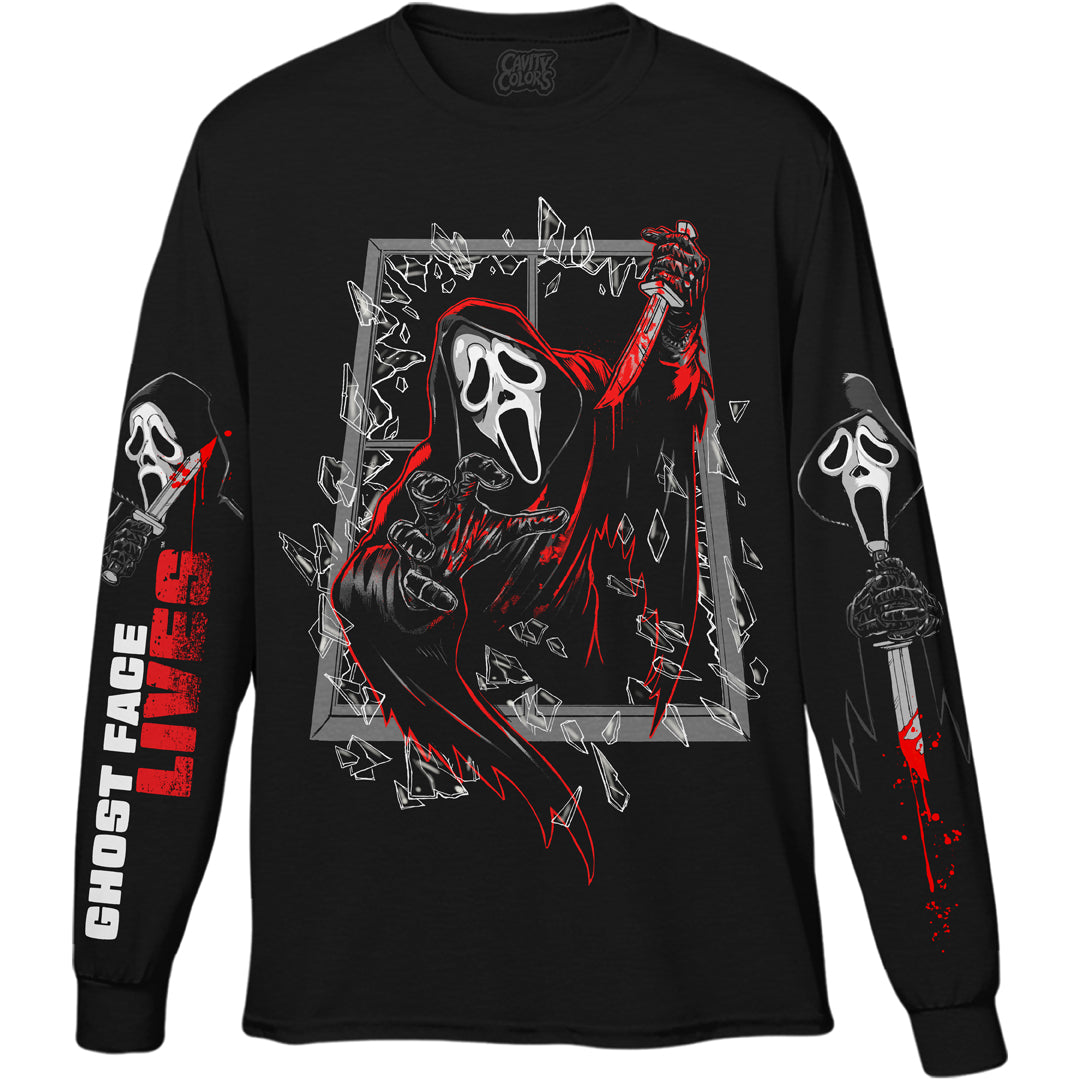 Unisex GHOST FACE: PARTY CRASHER - LONG SLEEVE SWEATSHIRT