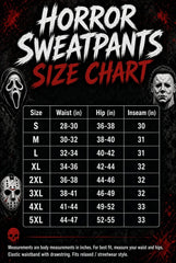 Unisex Ghost Face "Scream" Graphic Streetwear Joggers