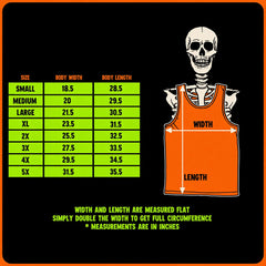 Unisex GHOST FACE SPOOF: SCARY MOVIE MUNCHIES - TANK TOP