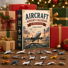 ✈️ Aircraft Advent Calendar 2026 | 24 Unique Miniature Airplanes🎄🎁