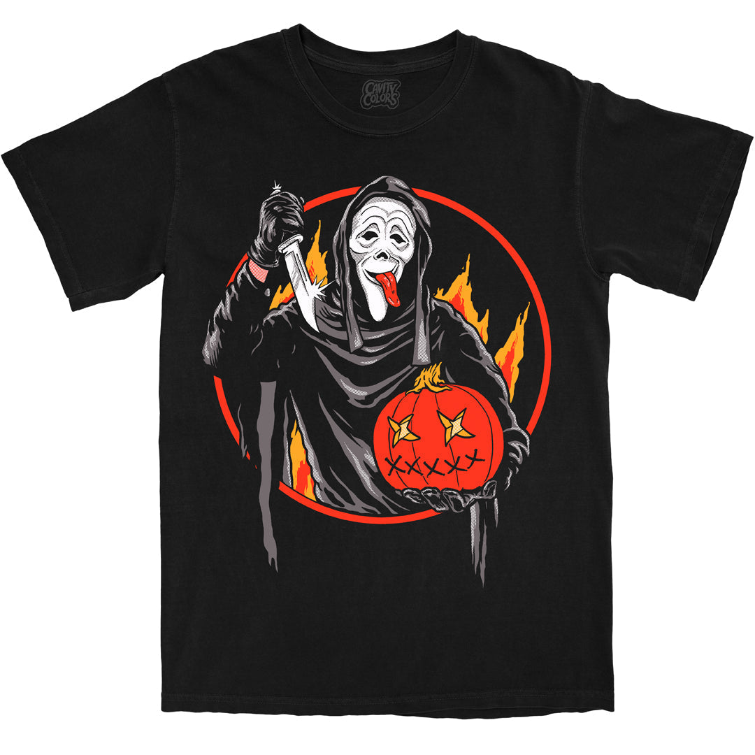 Unisex Ghost Face Spoof: Creepy Carver T-Shirt