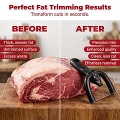 🥩 Handheld Fat Trimmer for Beef & Pork